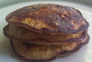 Stack of Sweet Potato pancakes
